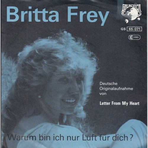 Britta Frey - Warum Bin Ich Nur Luft Für Dich? (7", Single)