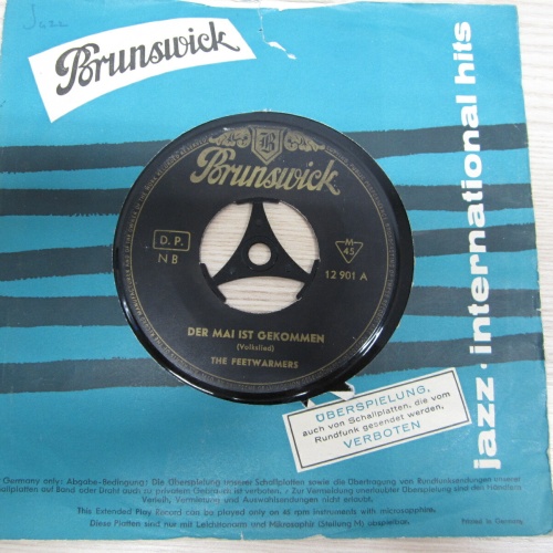 Single /  The Feetwarmers ?– Der Mai Ist Gekommen    / DE PRESS /  RAR /