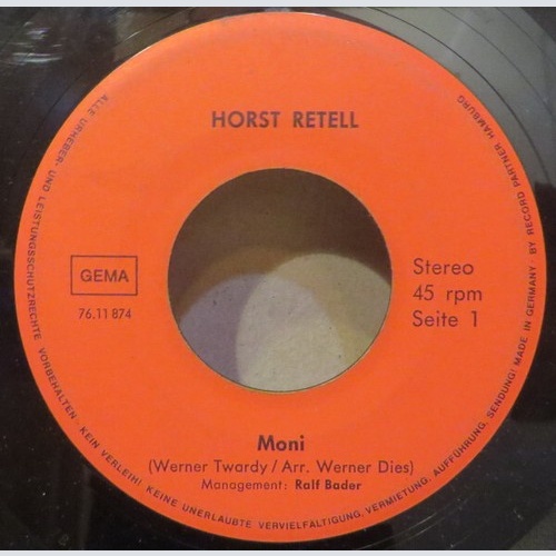 Horst Retell - Moni / In San Fernando (7", Single)