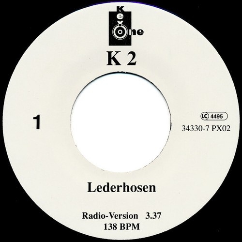 K2 (4) - Lederhosen (7", Single)