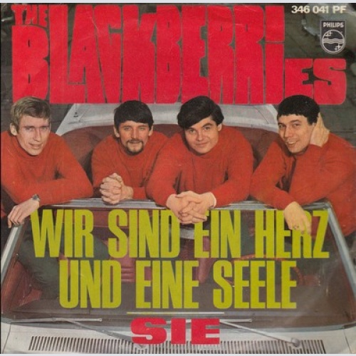 The Blackberries (2) - Wir Sind Ein Herz Und Eine Seele (7", Single, Mono)