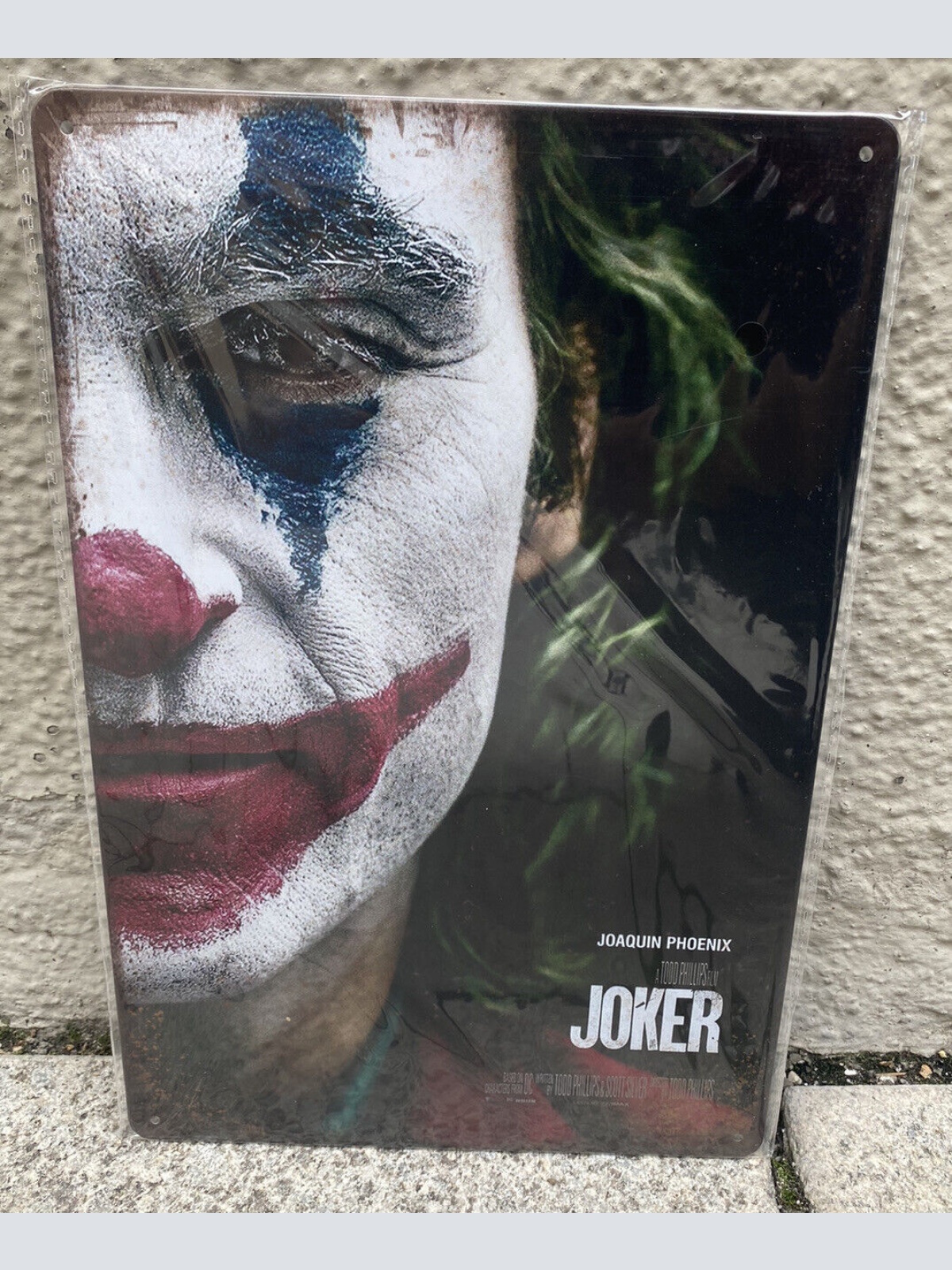 Nostalgie Vintage Retro Schild Joker Batman Joaquin Phoenix 30x20 500005