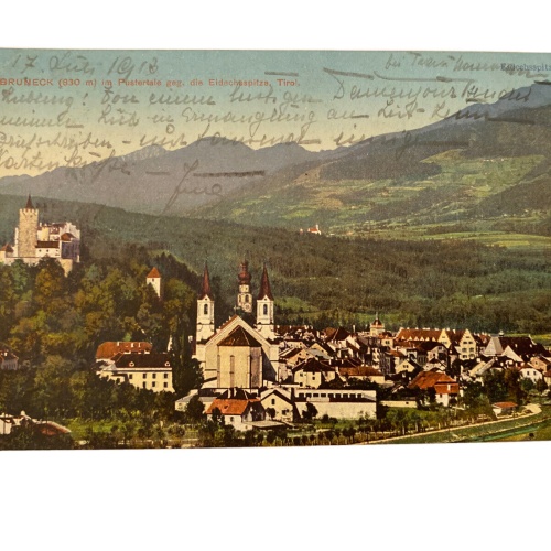 Bruneck  Pustertal Eidechsspitze Tirol Südtirol Italien 400470 F