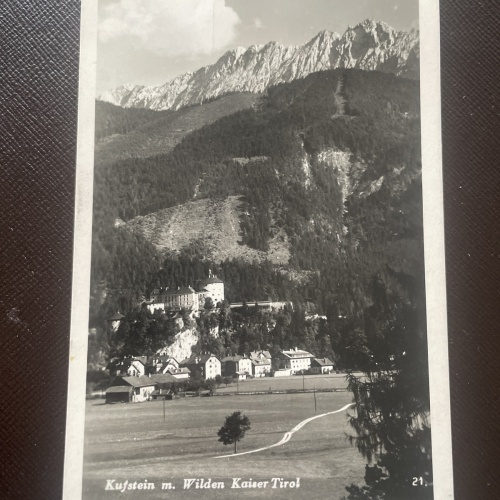Kufstein m. Wilden Kaiser Tirol 400737 DN A