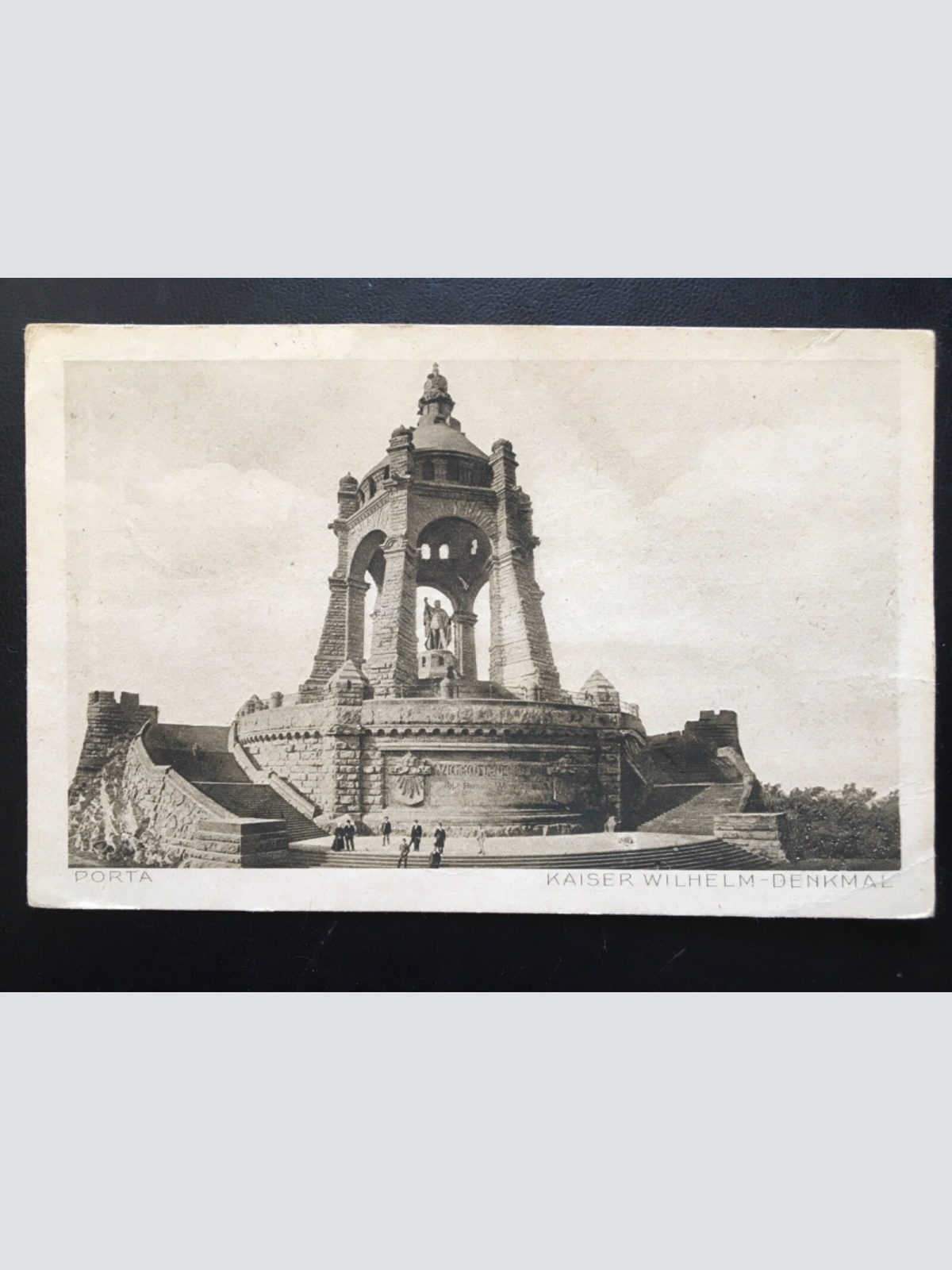 Porta - Kaiser Wilhelm Denkmal - Porta Westfalica 951 TH