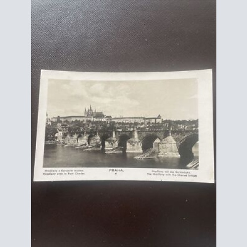 Prag Hradčany mit der Karlsbrücke 400742 DN