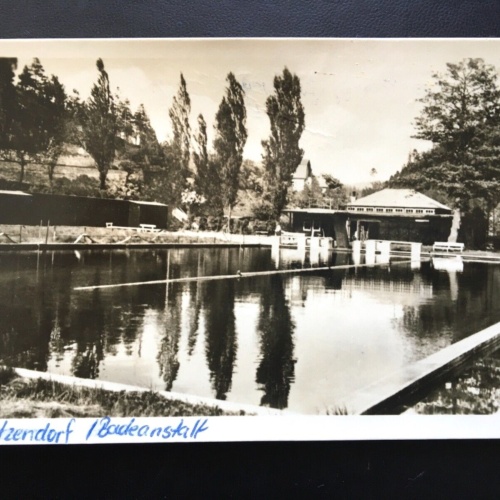 Sitzendorf - Badeanstalt - Saalfeld-Rudolfstadt 956 TH