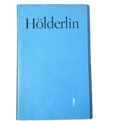4818 Friedrich Hölderlin FRIEDRICH HÖLDERLIN. WERKE UND BRIEFE IN EINEM BAND.