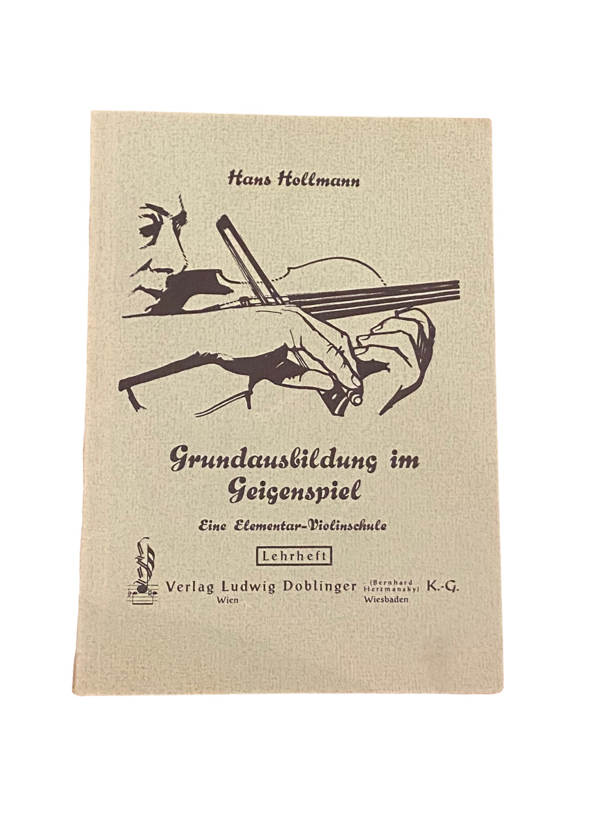 5648 GRUNDAUSBILDUNG IM GEIGENSPIEL EINE ELEMENTAR-VIOLINSCHULE LEHRHEFT