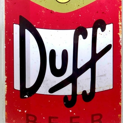 Nostalgie Vintage Retro Schild "Duff BEER" 30x20 12087