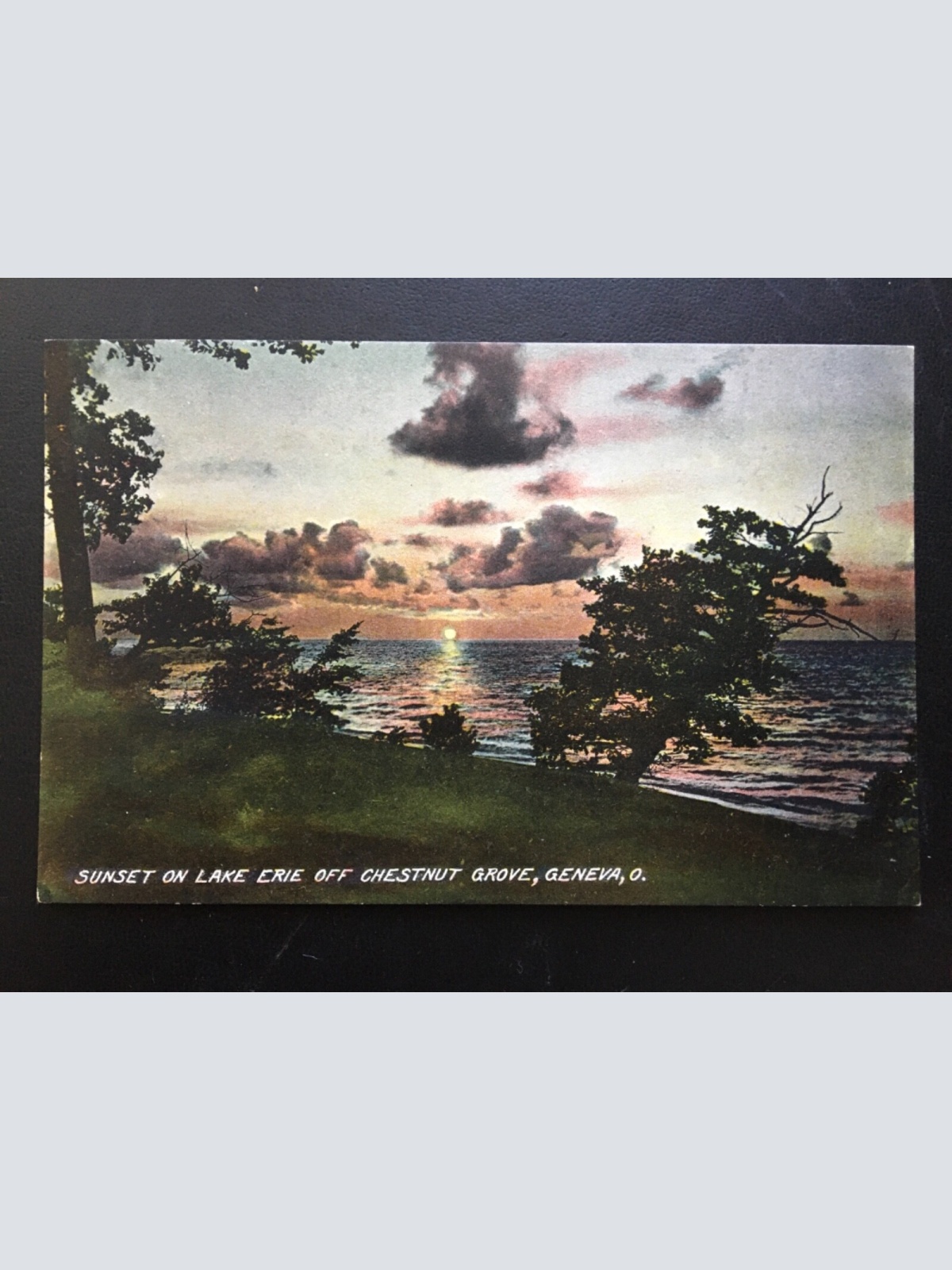 Geneva, Ohio - Sunset on Lake Erie - Chestnut Grove - Sonnenuntergang 963 TH