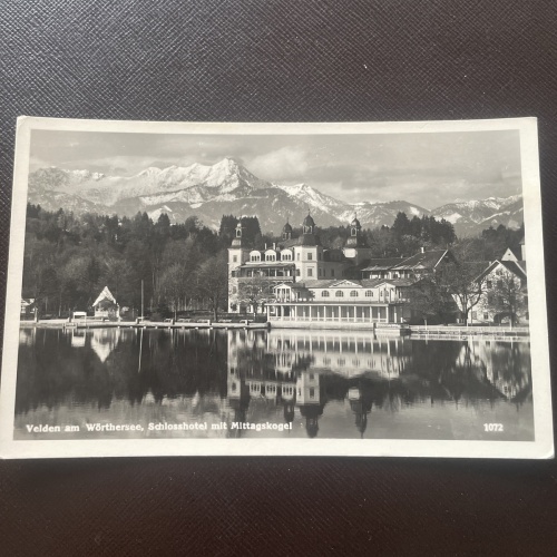Velden am Wörthersee, Schlosshotel mit Mittagskogel 400787 DN A