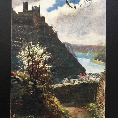 Burg Katz am Rhein - St. Goarshausen 914 TH