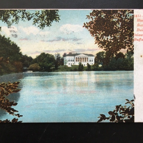 Buffalo, New York - Buffalo Historical Society Building - Delaware Park 943 TH