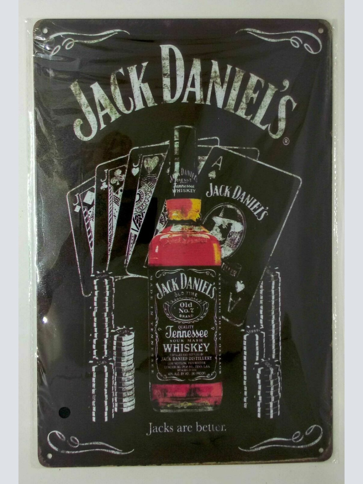 Nostalgie Retro Blechschild Whiskey Jack Daniels 30x20 50057