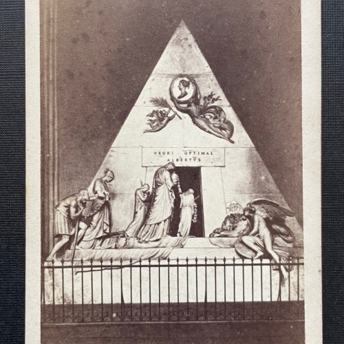 Foto Christinen-Denkmal Canova Statue Wien Österreich ca.10,7x6,5cm 410064