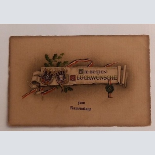 Glückwunschkarte Glückwünsche zum Namenstag 600648A gr