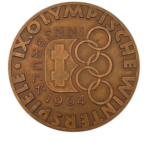 Innsbruck 1964 Winter Olympics S Bronze Teilnehmer Medaille R003