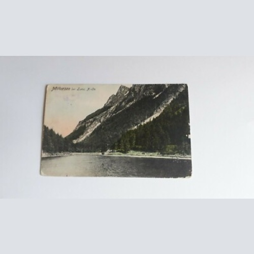 Mittersee bei Lunz N.-Öe. 40058 ShNö