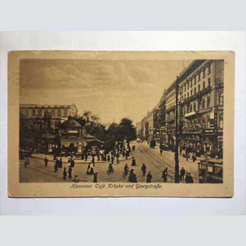 Hannover Café Kröpke und Georgstraße 85112 RE