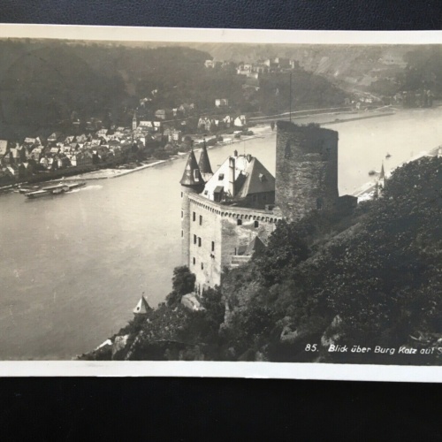 Blick über Burg Katz - St. Goarshausen - Loreley 140464 TH