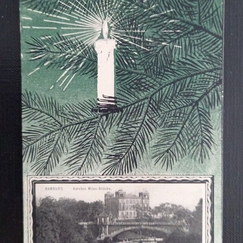 Frohe Weihnachten Hamburg Kerze 650117 Ga