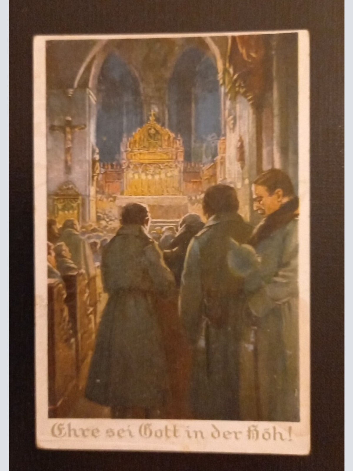 Feldpost Ehre Sei Gott In Der Höh 600725 Ga G