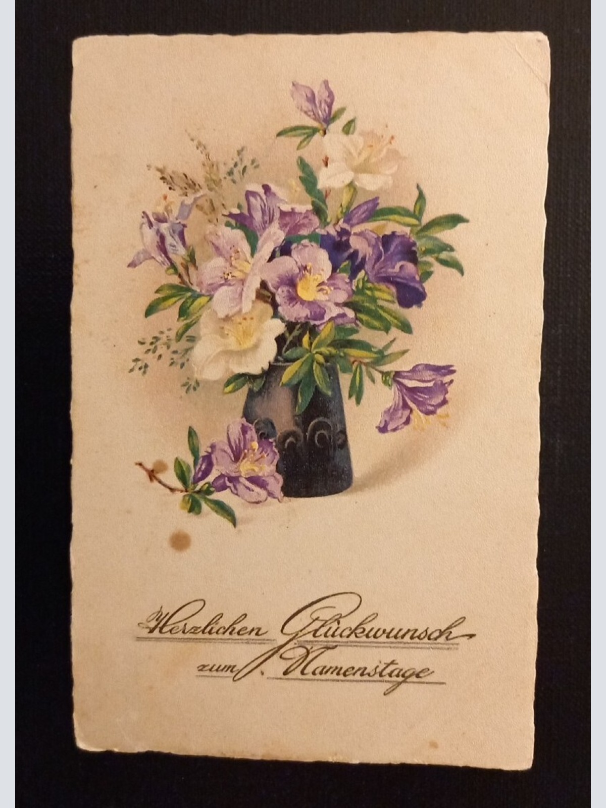 Herzlichen Glückwunsch Zum Namenstag Blumenstrauß 165384 Ga G