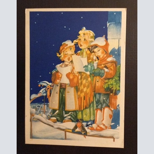 Frohe Festtage Kinder Singen A 165329 Ga G