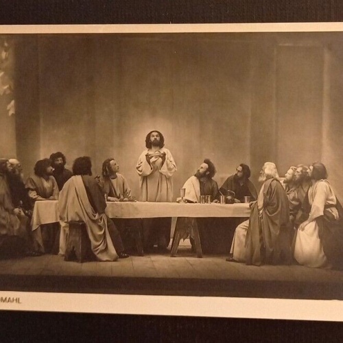 Ansichtskarte Jesus Abendmahl 165358 Ga G