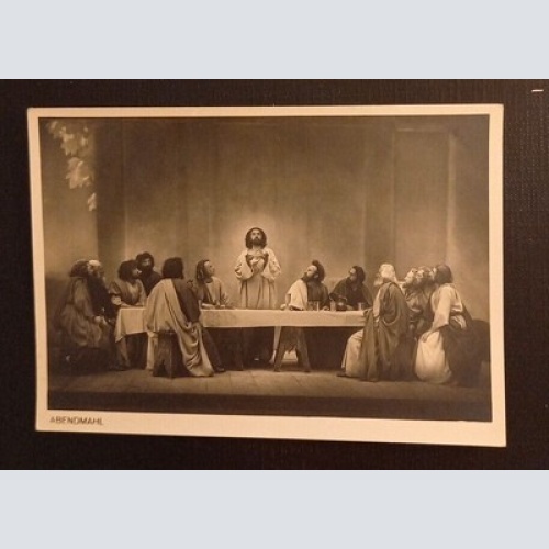 Ansichtskarte Jesus Abendmahl 165358 Ga G