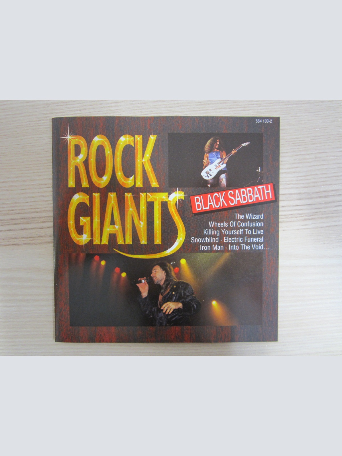 CD / Black Sabbath ?– Rock Giants / DE PRESS / 554 103-2 / RAR /