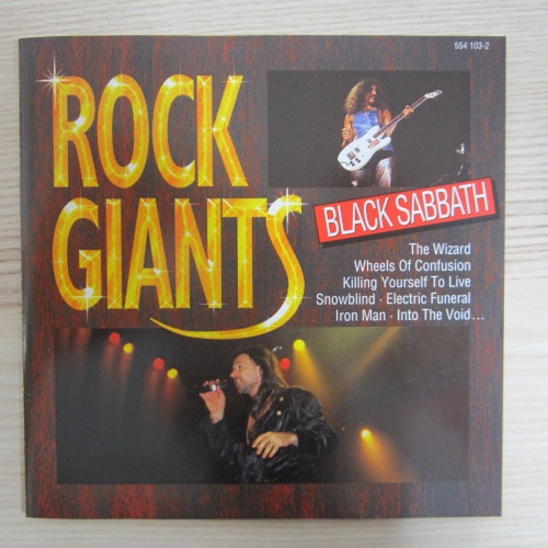 CD / Black Sabbath ?– Rock Giants / DE PRESS / 554 103-2 / RAR /