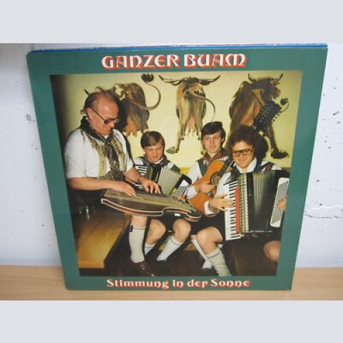 LP /  GANZER-BUAM   -  Stimmung in der Sonne / CBS   REC /  AUT   PRESS / RAR /
