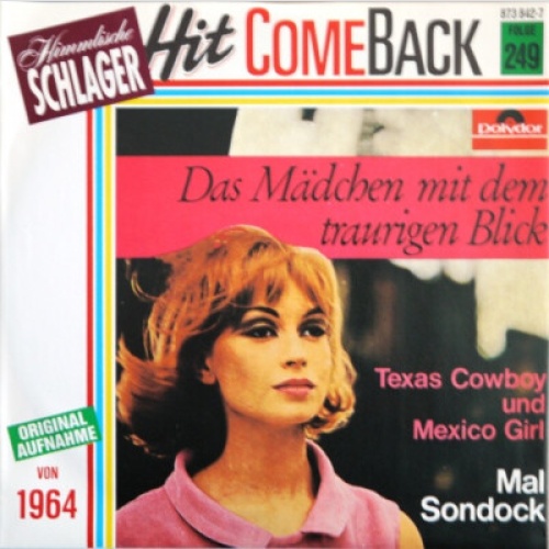 Mal Sondock - Das Mädchen Mit Dem Traurigen Blick (7", Single, RE)