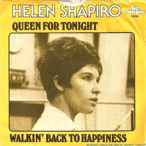 Helen Shapiro - Queen For Tonight / Walkin' Back To Happiness (7", Single, RE)