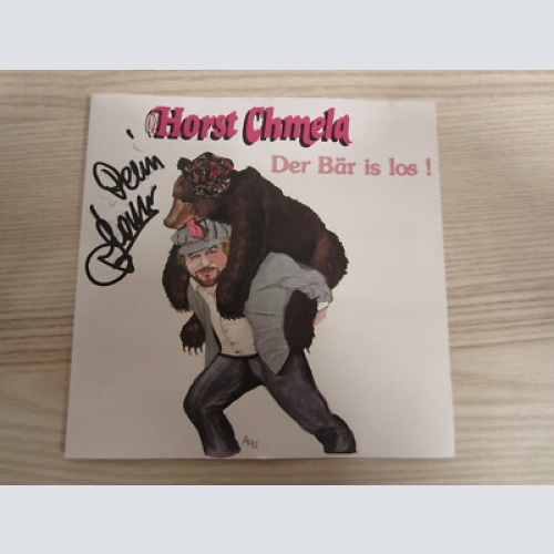 CD / HORST CHMELA / MIT ORIG.AUTOGRAMM / DER BÄR IS LOS / RARITÄT / VM REC.