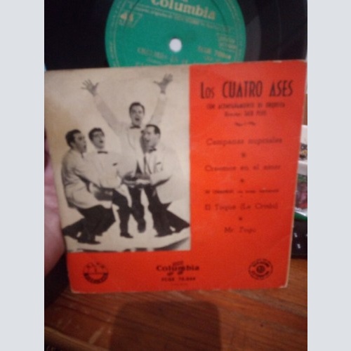 Los Cuatro Ases - El toque (7", EP, Mono)