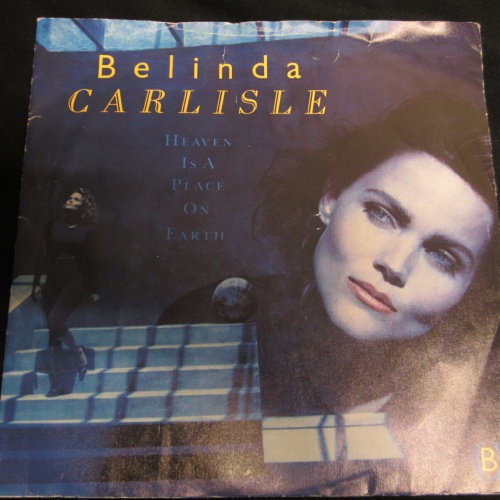 Single /  Belinda Carlisle ?– Heaven Is A Place On Earth /  UK PRESS / RAR /