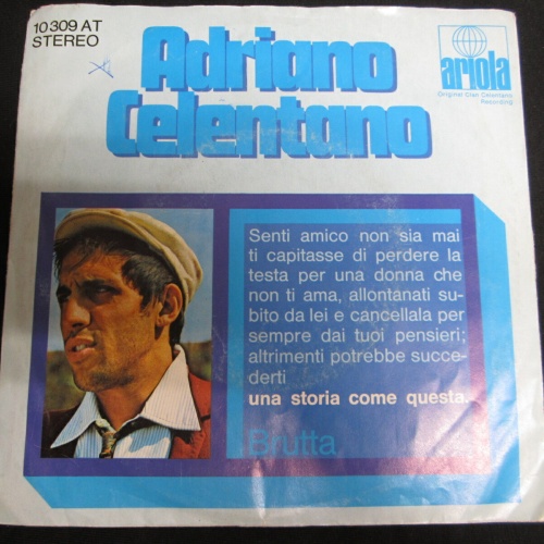 Single /  Adriano Celentano ?– Una Storia Come Questa / AUT   PRESS / RAR /