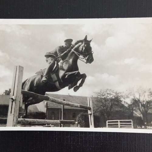 II WK Unsere Reichswehr Reiter Mit Pferd 165335 Ga G