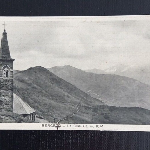 Ansichtskarte Italien Berceio La Cisa Alt.1041 50155 Ga