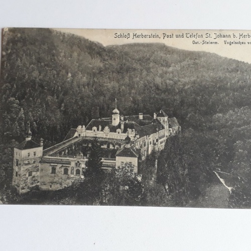 Schloß Herberstein, Post und Telefon St. Johann b. Herberstein 40035 FH