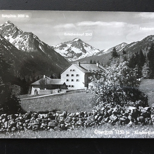 Kindersanatorium Santa Maria Oberjoch - Allgäuer Alpen, Deutschland 400348 TH F