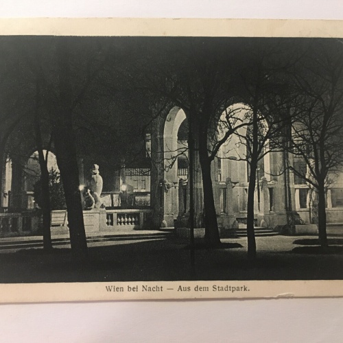 Wien bei Nacht Aus dem Stadtpark 30098 RU