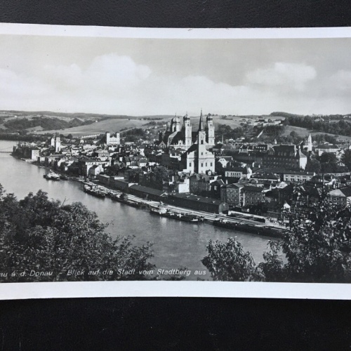 Passau a.d. Donau - Blick auf die Stadt v. Stadtberg aus - Deutschland 400261 TH