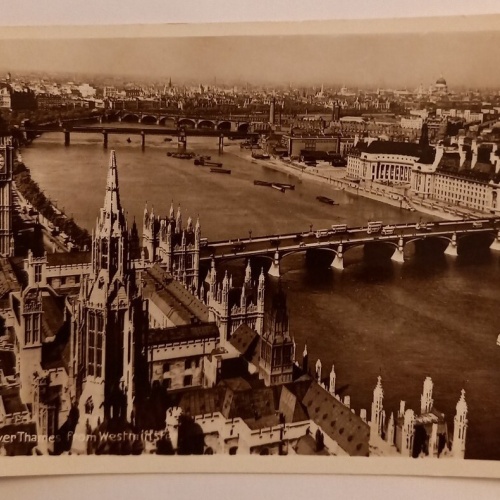 London River Thames Brücke  England 500128A gr D