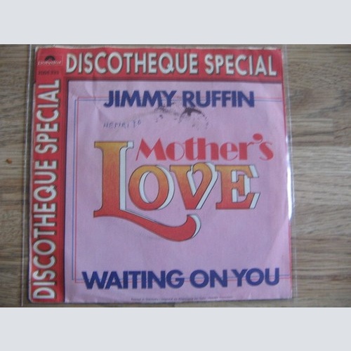 Jimmy Ruffin - Mother's Love / Waiting On You (7", Single)