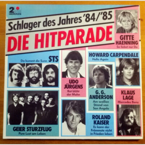 Various - Die Hitparade - Schlager Des Jahres '84/'85 (2xLP, Comp, Gat)