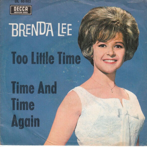 Brenda Lee - Too Little Time / Time And Time Again (7", Single)